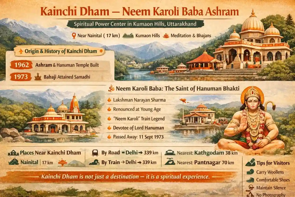 Kainchi Dham Neem Karoli Baba Ashram | Complete Guide