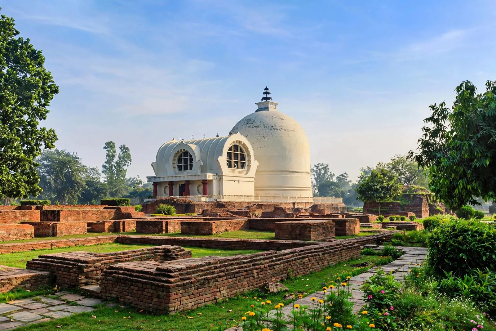 Kushinagar - Where Buddha attained Mahaparinirvana - Parinirvana Stupa