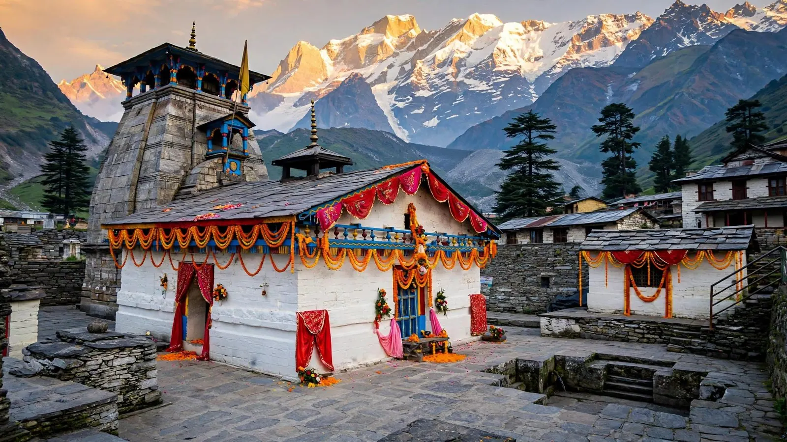 Wedding at Triyuginarayan Temple