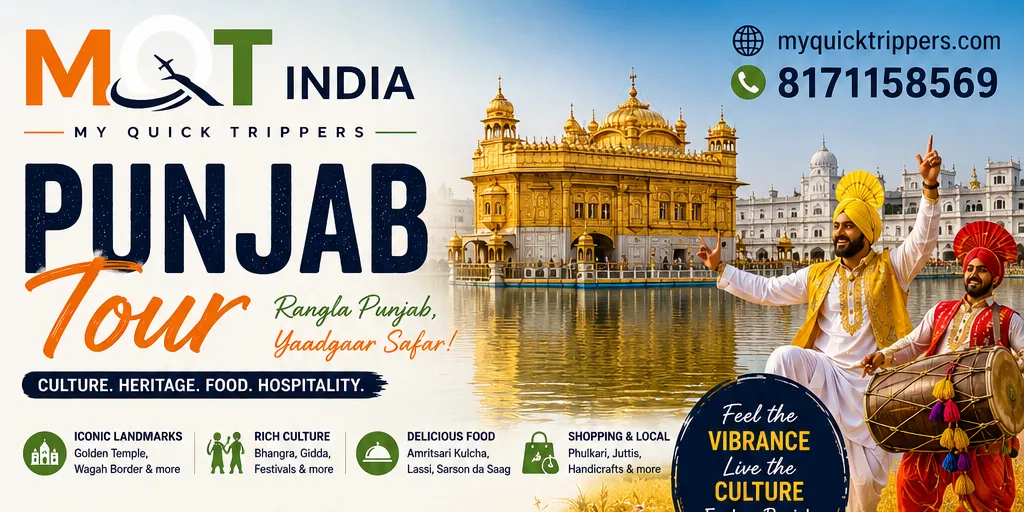 Amritsar destination poster