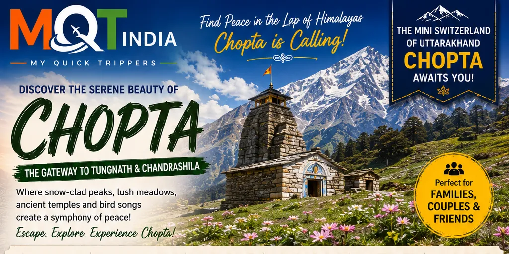 Chopta destination poster