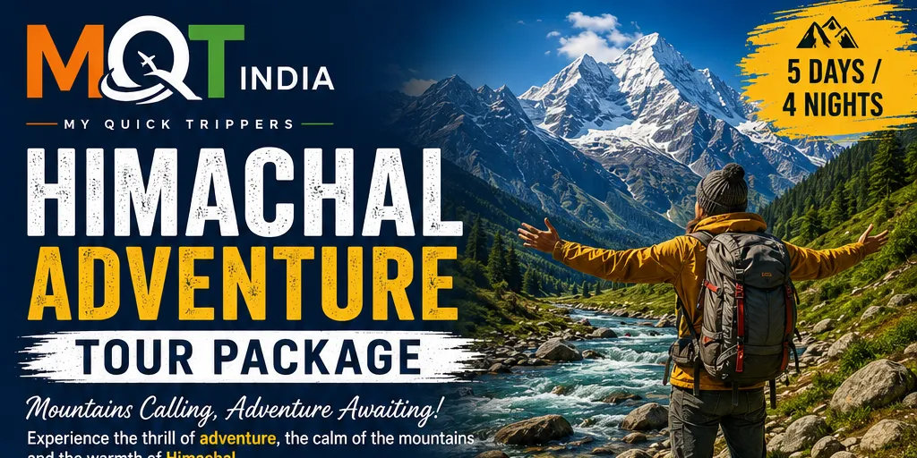 Manali destination poster